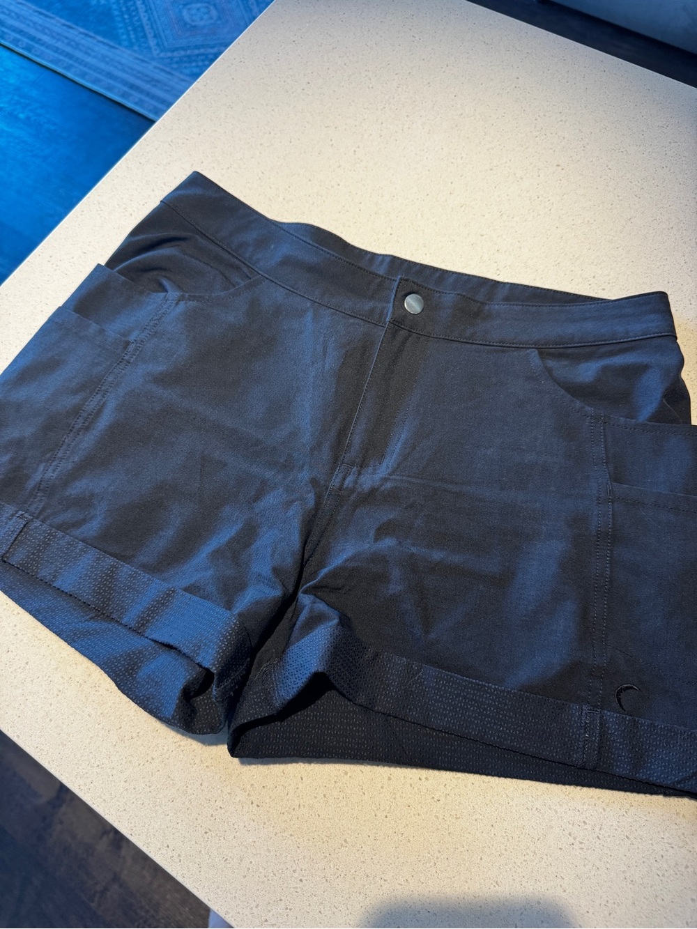 ZYIA Black Everyday Athletic Shorts
